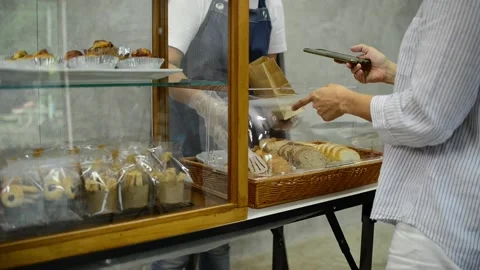 Mobile app payment Stock Footage 159232831