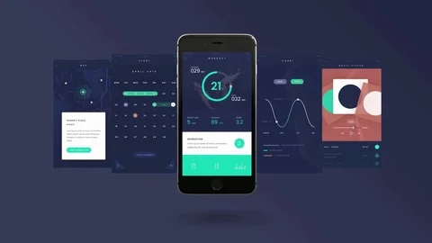 Mobile App Presentation Stock After Effects