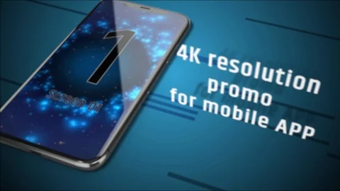 Mobile App Promo Stock After Effects