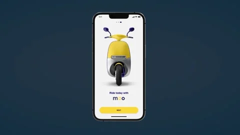 Mobile App Promo After Effects stock