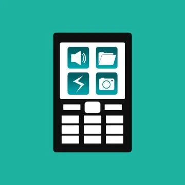 Mobile app technology イラスト素材