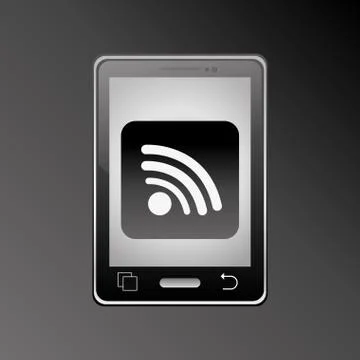 Mobile app technology イラスト素材