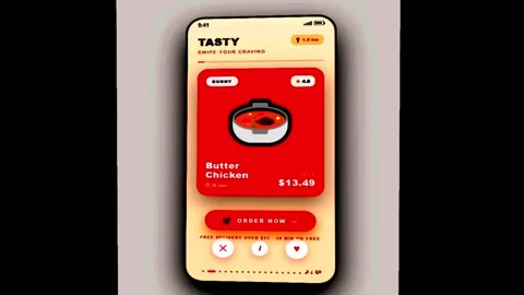 Mobile App UI elements changing with smooth gradient transitions and button.. Stock Footage 346532744
