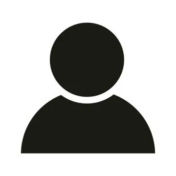 Mobile application avatar web button menu digital silhouette style icon Illustrazione stock