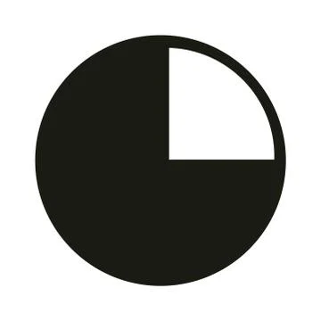 Mobile application business interface web button menu digital silhouette style Stock Illustration