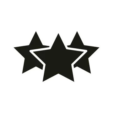 Mobile application favourite web button menu digital silhouette style icon Stock Illustration