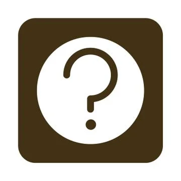 Mobile application help support web button menu digital flat style icon Stock Illustration