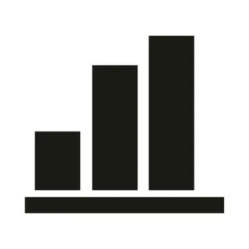 Mobile application report function web button menu digital silhouette style icon Illustrazione stock