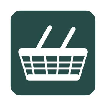 Mobile application shopping market web button menu digital flat style icon 스톡 일러스트