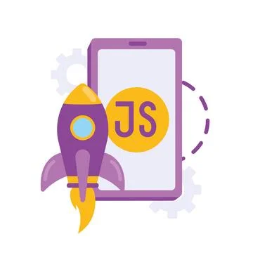 Mobile apps programming 스톡 일러스트