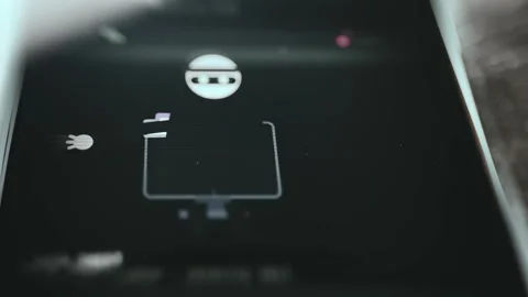 Mobile Banking Dashboard Touchscreen View showing secure data Stock Footage 337435743