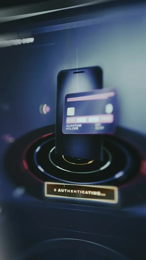 Mobile banking UI where user presses Initiate Secure Payment option Stock Footage 335493857