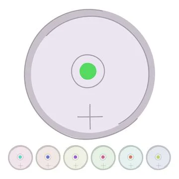Mobile battery energy vector cartoon graphic Illustrazione stock