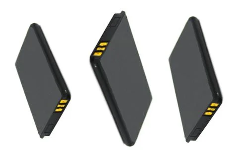 Mobile battery image with selective focus Stock Photos