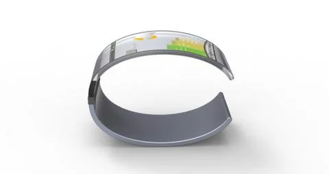 Mobile Bracelet Stock Illustration