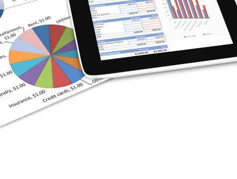 Mobile Business Foto stock