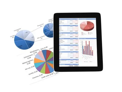 Mobile Business Foto stock
