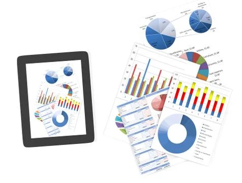 Mobile Business Foto stock
