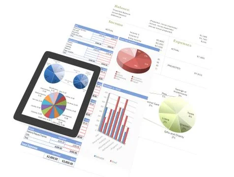 Mobile Business Foto stock