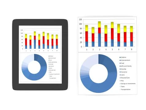 Mobile Business Foto stock