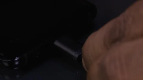 Mobile Cable Out Stock-Footage 128842694