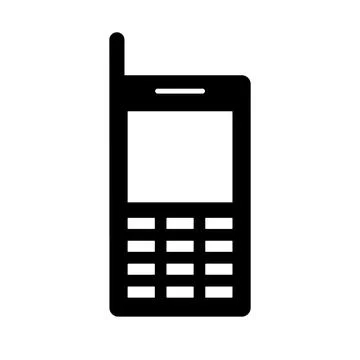 Mobile cell phone icon. Vector. Stock Illustration