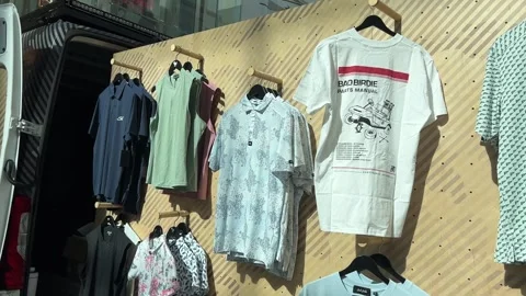 Mobile Clothes Boutique Video stock 325389210