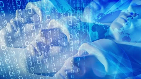 Mobile communication and remote access require stringent authentication measures Stock Footage 243906307