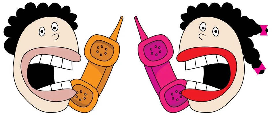 Mobile communications technology concept Stock Illustration