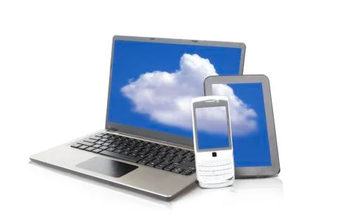 Mobile computing devices Stock Photos