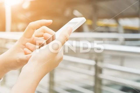 Mobile connect Stock Photos
