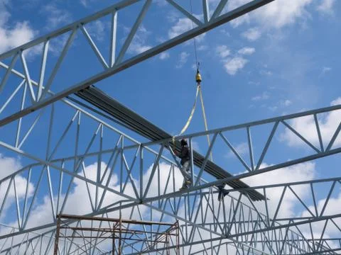 Mobile construction cranes. 스톡 사진