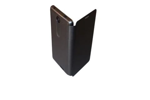 Mobile cover and cable Foto stock