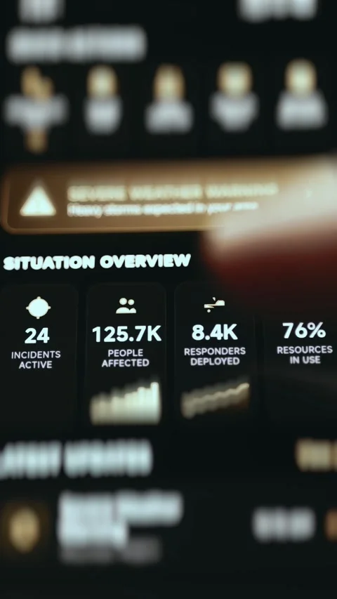 Mobile Cyber Defense Analytics Dashboard Mobile Cybersecurity App Stock Footage 340127796