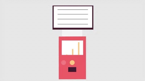 Mobile Data Statistics Device Stock Footage 321870818