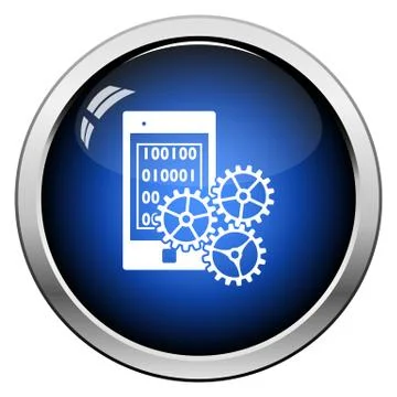 Mobile Development Icon Illustrazione stock