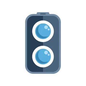Mobile device camera lens capturing digital image Stock Illustration