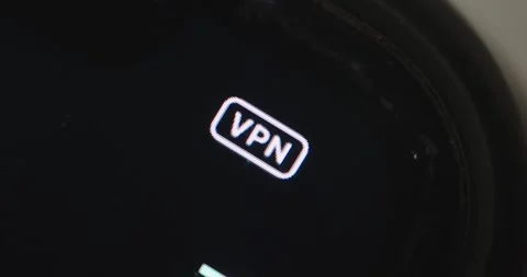 Mobile Device Connectivity Icons VPN Stock Footage 300468724