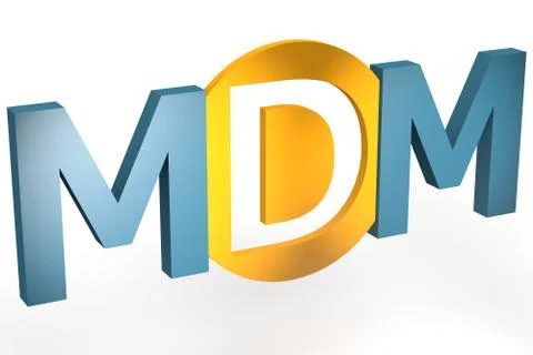 Mobile device management Stock Illustration