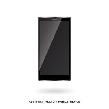 Mobile device modern gadget Stock Illustration