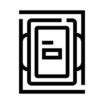 Mobile device operating system interface application icon Stock Illustration