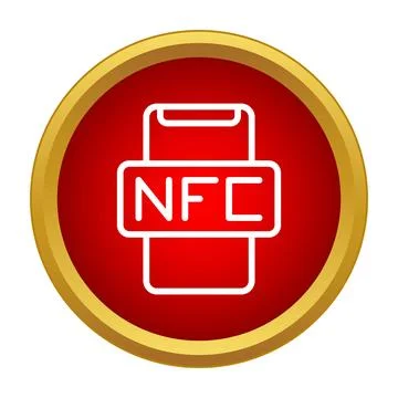 Mobile device showing nfc technology for contactless payment Stock Illustration