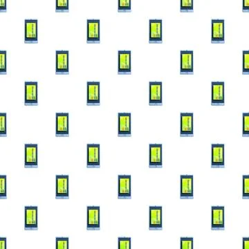Mobile device technology pattern creating seamless background Stockillustratie