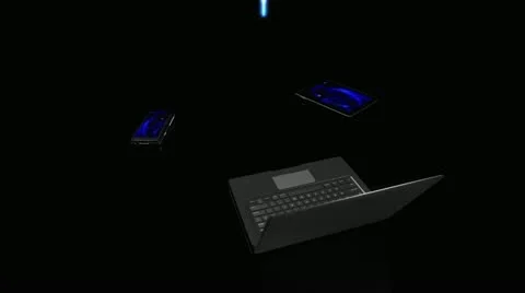 Mobile devices animation Stock-Footage 12280220