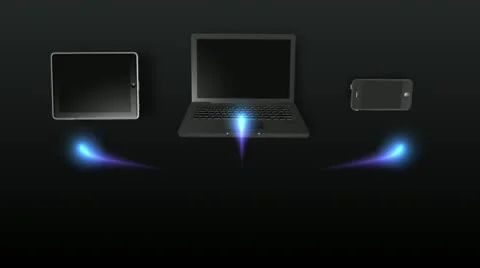 Mobile devices animation Stock-Footage 12282020
