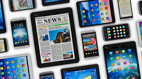Mobile devices Stock Footage 44338705