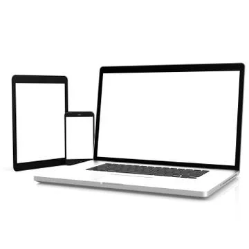 Mobile devices Stock Illustration