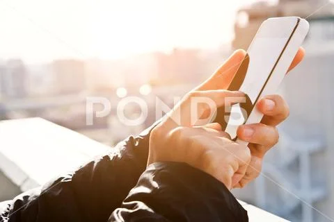 Mobile devices Stock Photos