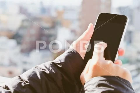 Mobile devices Stock Photos