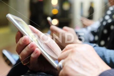 Mobile devices Stock Photos